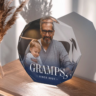 Gramps Grandpa Jaar ingesteld Fotoblokken