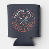 Gramps' Grill, speciaal jaar ingesteld Blikjeskoeler (Achterkant)