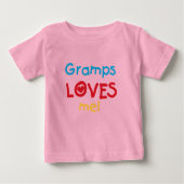 Gramps Loves Me T-shirts en geschenken (Voorkant)