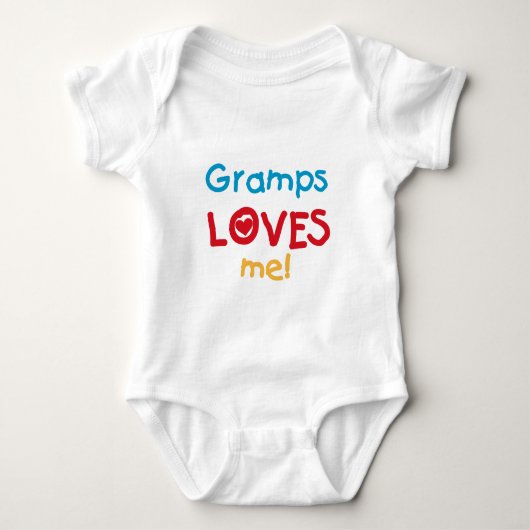 Gramps Loves Me T-shirts en geschenken (Voorkant)