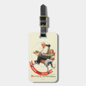 Gramps op Rocking Horse Bagagelabel (Voorkant verticaal)
