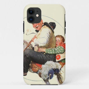 Gramps op Rocking Horse iPhone 11 Hoesje