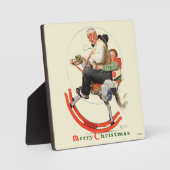 Gramps op Rocking Horse Fotoplaat (Voorkant)