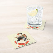 Gramps op Rocking Horse Kartonnen Onderzetters (Insitu)