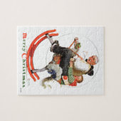 Gramps op Rocking Horse Legpuzzel (Horizontaal)