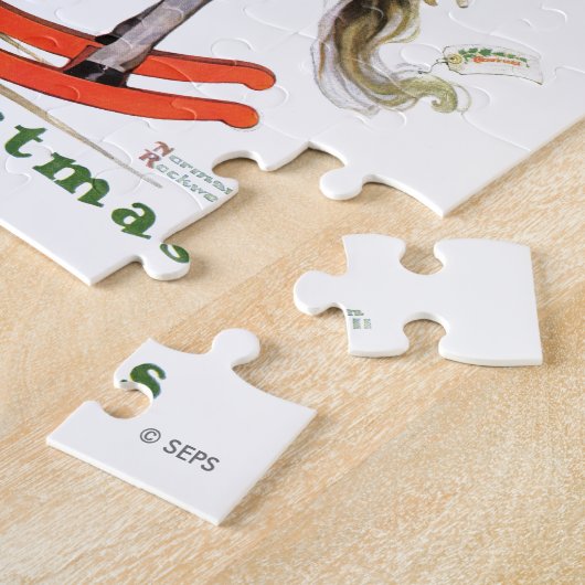 Gramps op Rocking Horse Legpuzzel (Zijkant)