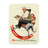 Gramps op Rocking Horse Magneet (Verticaal)