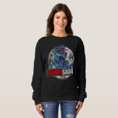 Grampssaurus Rex Dinosaur Family Matching Trui (Voorkant volledig)