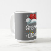 Grampy Claus Shirt, Familie Matching Grampy Claus Koffiemok (Voorkant links)