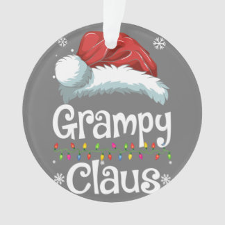 Grampy Claus Shirt, Familie Matching Grampy Claus Ornament