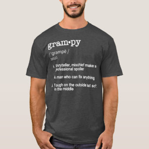 Grampy Definition    TFunny Cool Cadeau Gift T-shirt