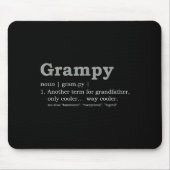 Grampy Design_ Funny Definition Muismat (Voorkant)