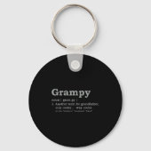 Grampy Design_ Funny Definition Sleutelhanger (Voorkant)