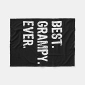 Grampy Ever Funny Cool  Fleece Deken (Voorkant (Horizontaal))