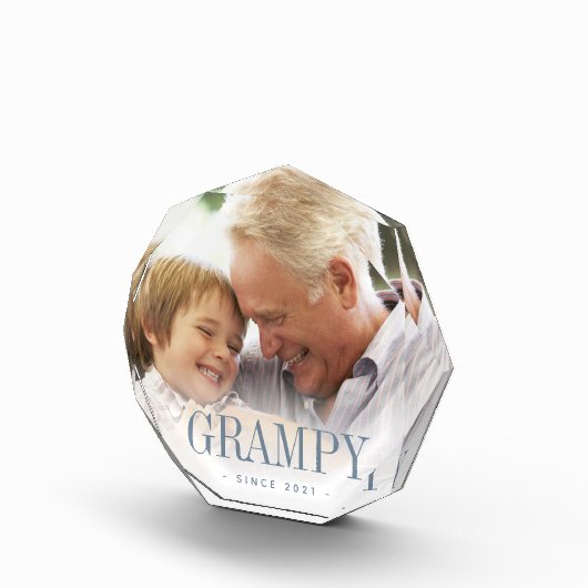 Grampy Grandpa Jaar ingesteld Fotoblokken (Rechts)