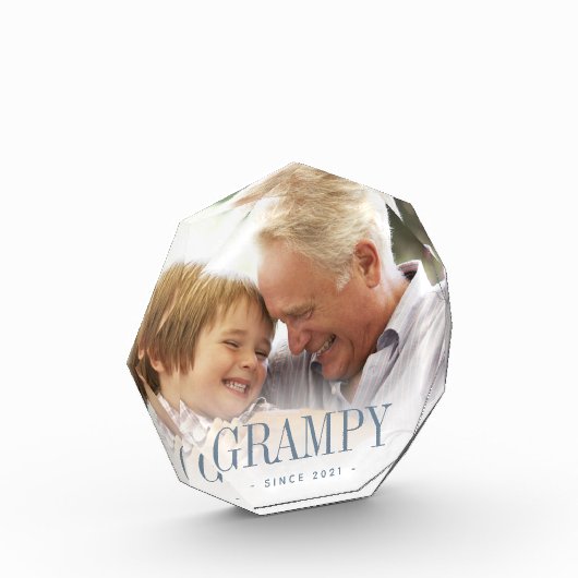 Grampy Grandpa Jaar ingesteld Fotoblokken (Links)