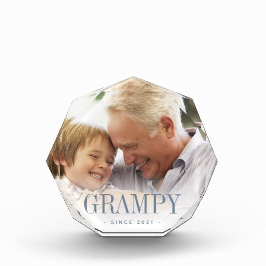 Grampy Grandpa Jaar ingesteld Fotoblokken (Voorkant)