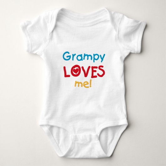 Grampy houdt van me T-shirts en cadeautjes (Voorkant)