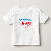 Grampy Loves Me T-shirts en geschenken (Voorkant)
