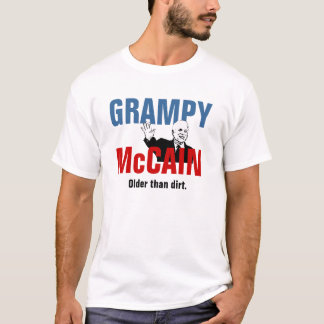 Grampy McCain - ouder dan vuil T-shirt