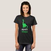 Grampy-Saurus Funny Dino Dinosaur Grampy Saurus T-shirt (Voorkant volledig)