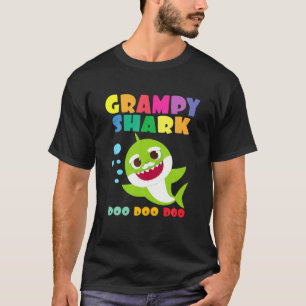 Grampy Shark Doo Funny Baby mammie Kinder T-shirt