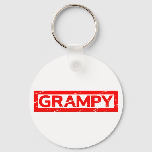 Grampy Stamp Sleutelhanger (Voorkant)