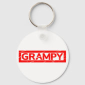 Grampy Stamp Sleutelhanger (Achterkant)