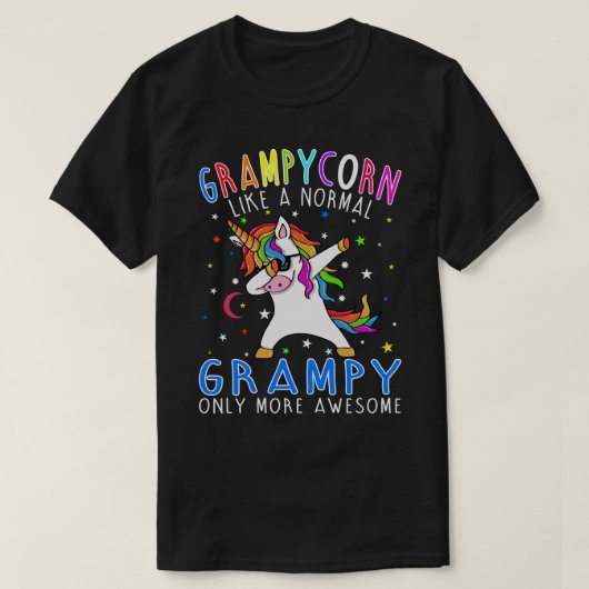 grampymaïs als een grammofoonplaat, alleen Geweldi T-shirt (Design voorkant)