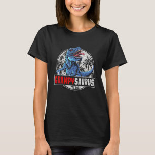Grampysaurus Rex Dinosaur Familie in overeenstemmi T-shirt