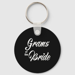 Grams van de bruid huwelijksfeest matching bruids  sleutelhanger