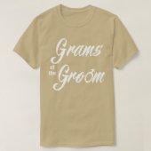 Gram's van de bruine bruiloft t-shirt (Design voorkant)