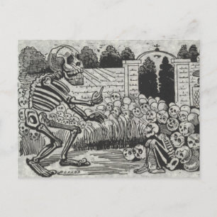 Gran Calavera Electrica Briefkaart