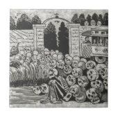 Gran Calavera Electrica Tegeltje (Voorkant)