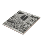 Gran Calavera Electrica Tegeltje (Zijkant)