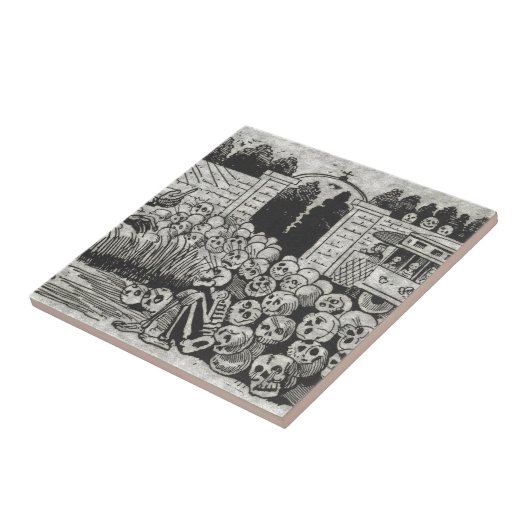 Gran Calavera Electrica Tegeltje (Zijkant)