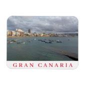 Gran Canaria boten friet magnet Magneet (Horizontaal)
