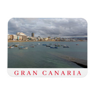 Gran Canaria boten friet magnet Magneet