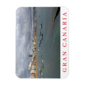 Gran Canaria boten friet magnet Magneet (Verticaal)