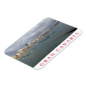 Gran Canaria boten friet magnet Magneet (Linkerzijde)