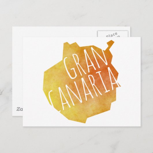 Gran Canaria Briefkaart (Voorkant / Achterkant)
