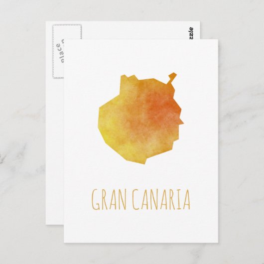 Gran Canaria Briefkaart (Voorkant / Achterkant)
