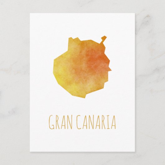 Gran Canaria Briefkaart (Voorkant)