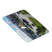 Gran Canaria busterminal uitzicht koelkastmagneet Magneet (Rechterzijde)