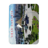 Gran Canaria busterminal uitzicht koelkastmagneet Magneet (Verticaal)
