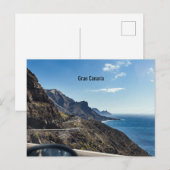 Gran Canaria (Canarische Eilanden) Spanje Briefkaart (Voorkant / Achterkant)