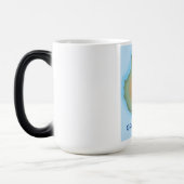 Gran Canaria eiland, reisposter kunst. Magische Mok (Links)