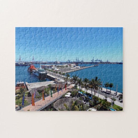 Gran Canaria Las Palmas havenpuzzel Legpuzzel (Horizontaal)