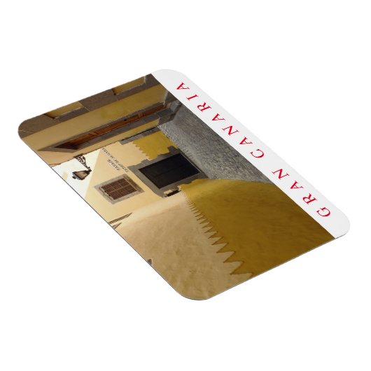 Gran Canaria Las Palmas Old Town fridge magnet Magneet (Rechterzijde)