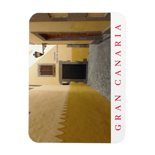 Gran Canaria Las Palmas Old Town fridge magnet Magneet (Verticaal)